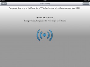 USB Drive: ad-hoc FTP server opzetten op je iPod touch, iPhone of iPad
