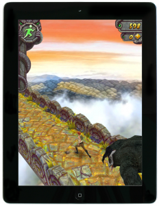 Temple Run: rennen, springen en glijden op de iPad