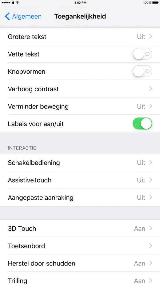 iphone-toegankelijkheid-aan-uit-labels