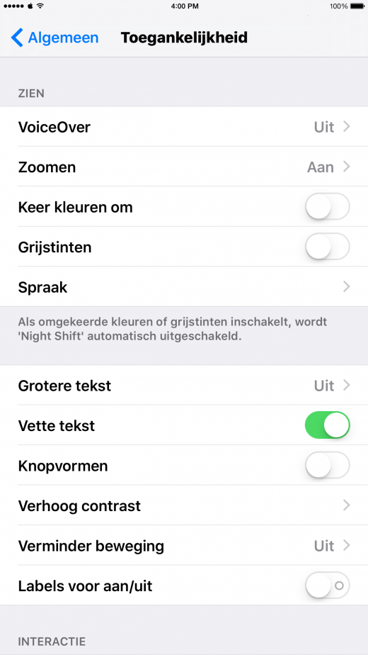 iphone-toegankelijkheid-vette-tekst