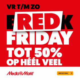 Red Friday: de beste aanbiedingen bij de MediaMarkt