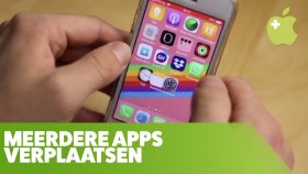 iPhone: meerdere apps tegelijk verplaatsen