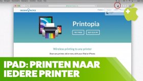 Printen vanaf de iPad met IEDERE printer